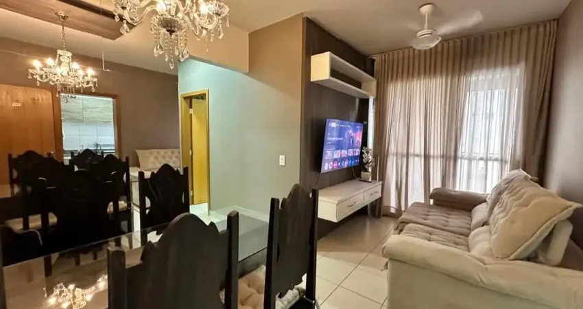 Apartamento mobiliado para locação próximo a faculdade unic e univag. parque beira rio.