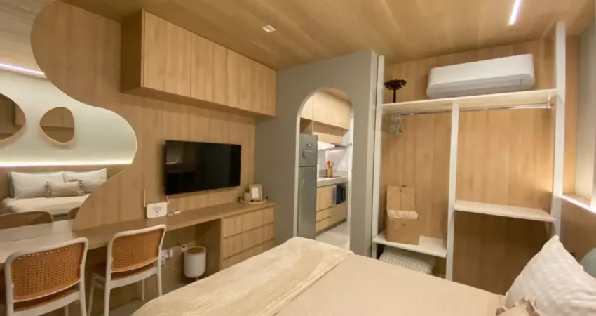 Viva o Movimento! Studio Muv com Vaga de Garagem – Design e Praticidade