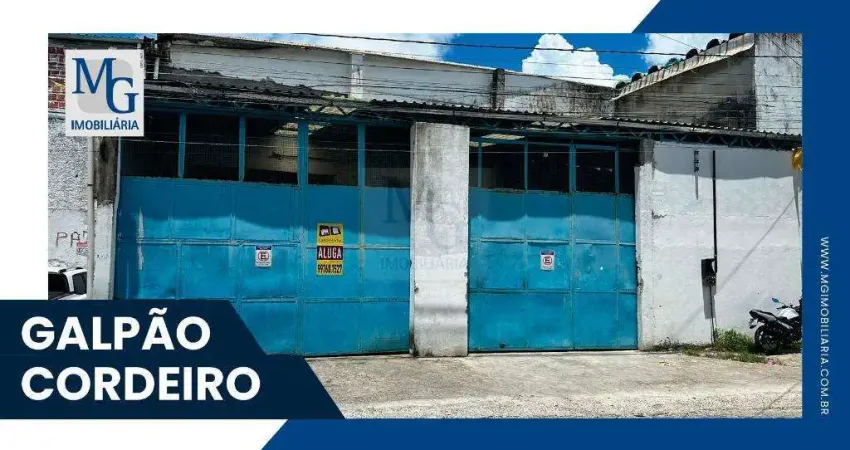 Barracão / Galpão / Depósito para alugar na Rua Ribeiro Roma, Cordeiro, Recife