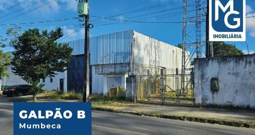Galpão mumbeça - 430 m² - indústria para alugar no bairro guabiraba em recife/pe