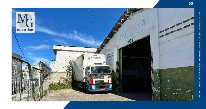 Galpão piedade - 550 m² - indústria para alugar no bairro prazeres em jaboatão dos guararapes/pe