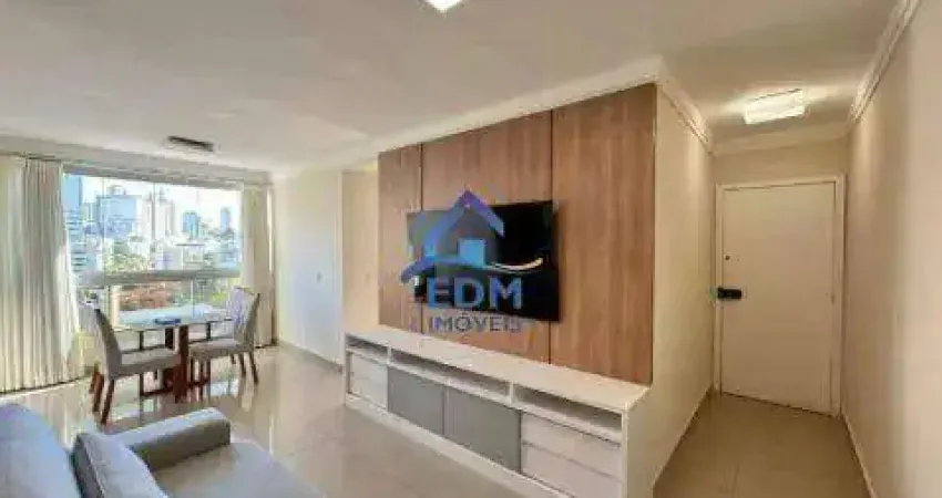 Cobertura linear de 2 quartos com suíte e 3 vagas para alugar no luxemburgo – 110m², completa e mobiliada