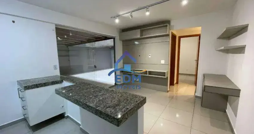 Apartamento para aluguel, 1 quarto, 1 suíte, 1 vaga, centro - belo horizonte