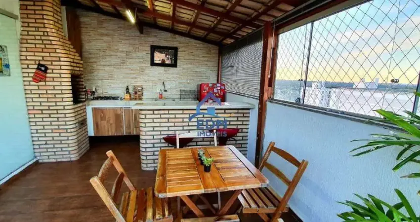 Cobertura na melhor localização do castelo - 110m² vista deslumbrante - apto todo reformado, padrão luxo.