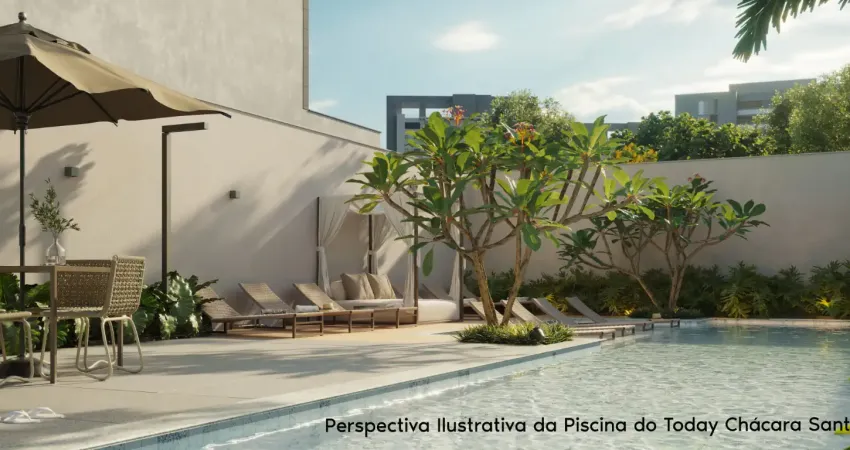 More no today chácara santo antônio, apartamentos com 1 e 2 dormitórios, lazer completo próximo ao metrô borba gato