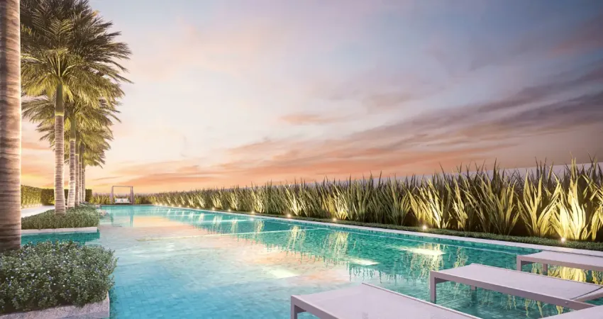 Apto em construção, área de lazer completa, entrega em dez/27.