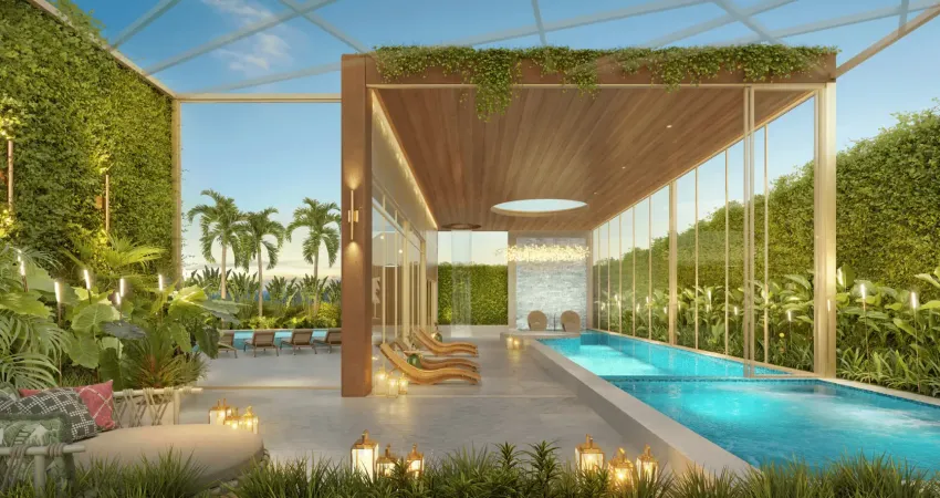 Apto em construção, com área de lazer completa, entrega em jun/28.