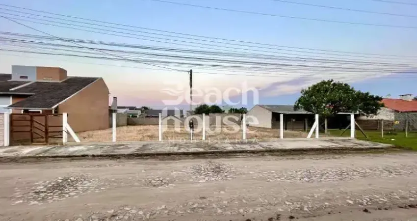 Terreno plano costa mar pronto para construção nova tramandaí