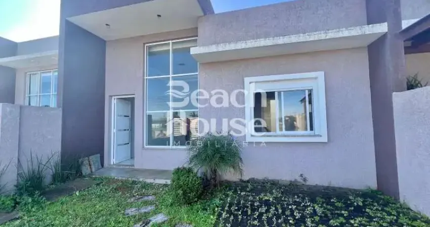 Geminada com suíte e semi mobiliada em imbé! região de moradores fixos!