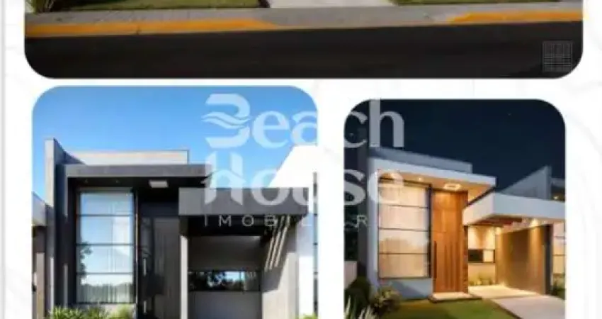 Ótima casa com pé direito elevado no condomínio santa luzia!