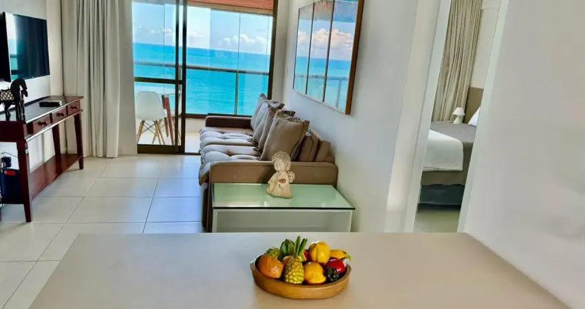 Belissímo apartamento  quarto e sala todo mobiliado na barra