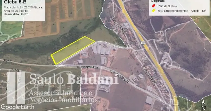Terreno comercial à venda na Rua Acácia-Negra, Mato Dentro, Atibaia