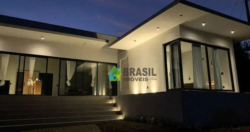 Casa com 2 dormitórios à venda, 143 m² por r$ 500.000,00 - zona rural - poços de caldas/mg
