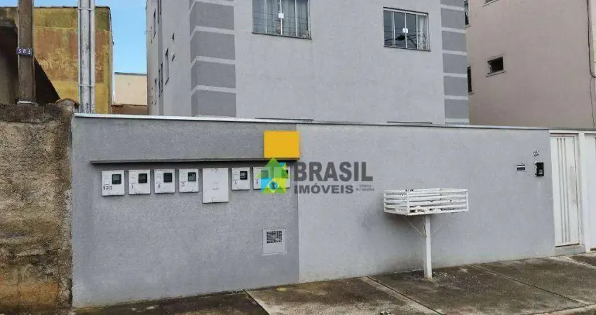 Apartamento com 2 dormitórios para alugar, 55 m² por r$ 970,00/mês - jardim kennedy - poços de caldas/mg