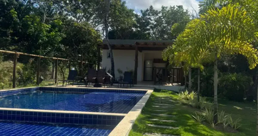 Linda casa mobiliada pronta para morar na reserva em praia do forte