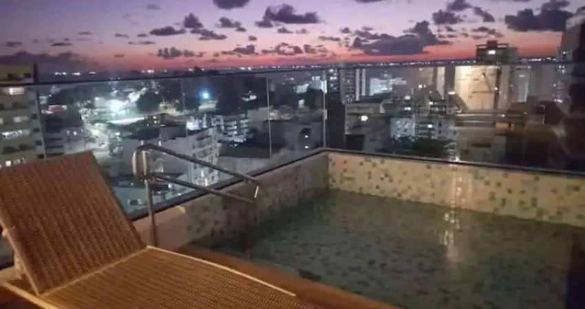 Stúdio luxo à venda mobiliado em condomínio na barra salvador / ba1 quarto 1 suíte 1 banheiro 22m² mesmo ambiente vaga rotativa.  r$ 495.000,00