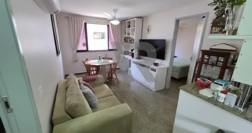 Ed. vidal vasconcelos, apartamento, 56m², 2 suítes. meireles, fortaleza/ce