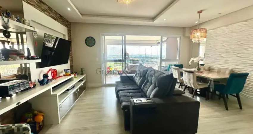Apartamento vista livre / último andar - residencial splendor garden - jardim das indústrias - 4 dormitórios - 122m²