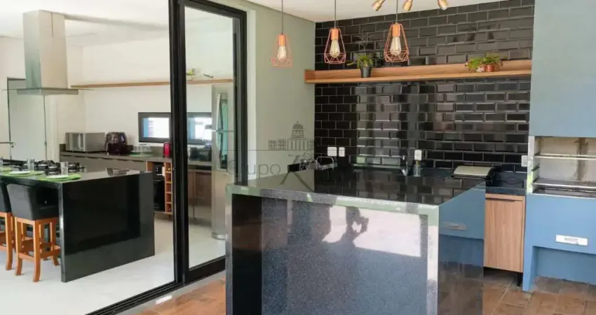 Casa condomínio - condomínio recanto santa bárbara - 4 dormitórios - 358m² - estuda permuta.