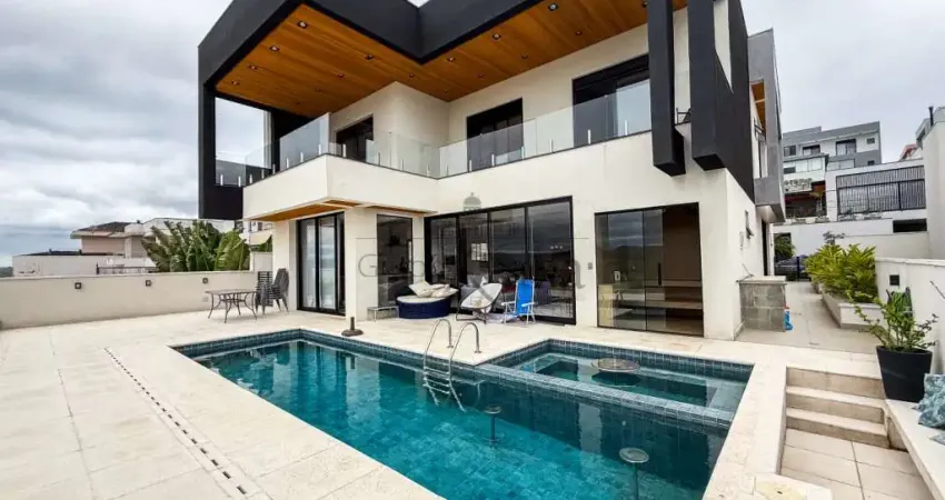 Casa condomínio - condomínio residencial jaguary - 5 suites - 482m².