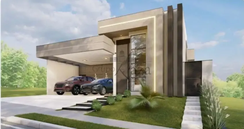 Casa em condomínio - caçapava - condomínio terras do vale - 3 dormitórios - 155m².