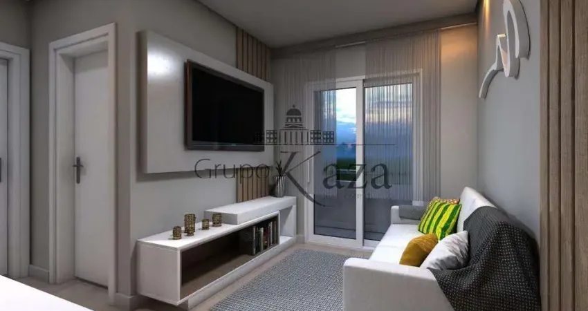 Apartamento - residencial dumont - jardim califórnia - jacareí - 46m² - 2 dormitórios.