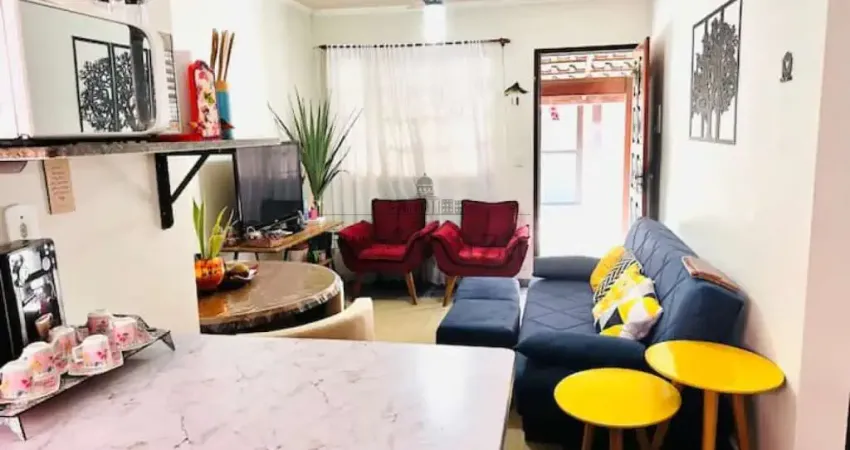 Casa condomínio horizontal recanto dos pássaros - caraguatatuba - martim de sá - 2 quartos - 66m².