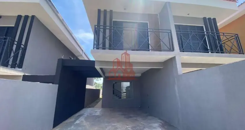 Sobrado com 3 dormitórios à venda, 125 m² por r$ 415.000 - aguassaí - cotia/sp
