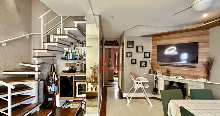 Sobrado 3 dormitórios / 1 suíte, com escritório, ar-condicionado e lareira!