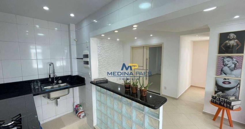 Apartamento com 2 dormitórios à venda, 53 m² por R$ 200.000,00 - Colubande - São Gonçalo/RJ