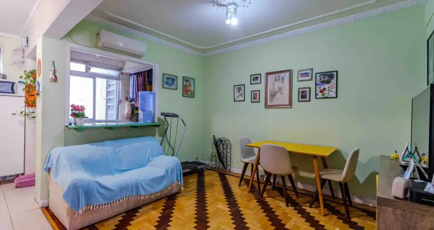 Apartamento com sacada e elevador ,2 dormitórios no bairro santana