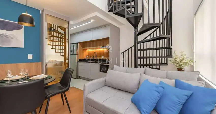 Apartamento com 1 quarto à venda na Rua Professor Luiz César, 811, Água Verde, Curitiba