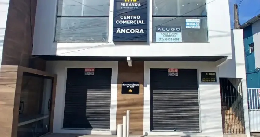 Sala comercial para alugar na Rua dos Lírios, 2018, Residencial Praia Âncora, Rio das Ostras