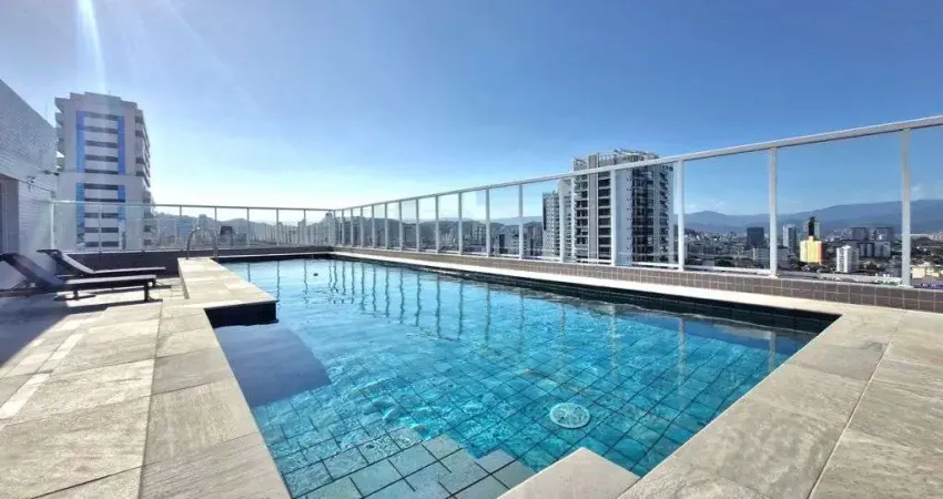 Apartamento com 2 suítes, varanda e vista livre à venda no boqueirão