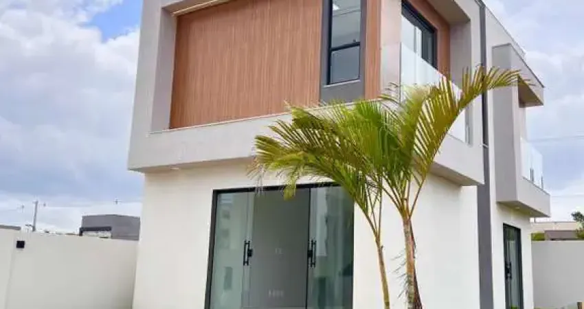 Casa em condomínio para venda em camaçari, parque nascente do rio capivara, 3 dormitórios, 3 suítes, 4 banheiros, 2 vagas