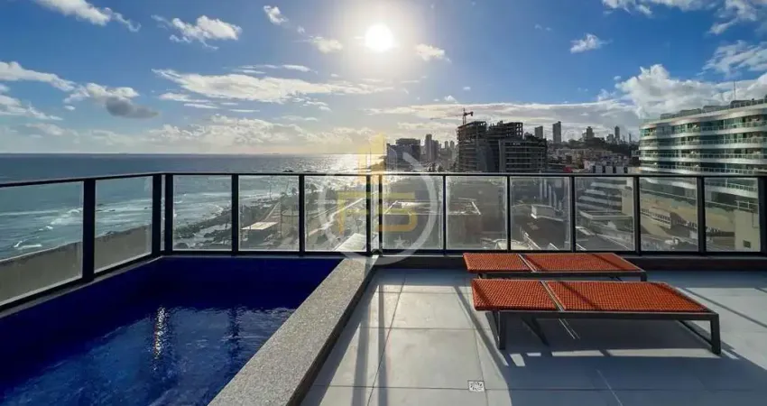 Apartamento para venda em salvador, barra, 1 dormitório, 1 suíte, 1 banheiro