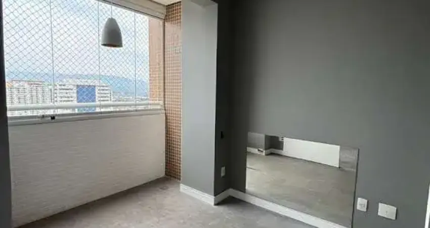 Sala comercial de alto padrão para locação em santos-sp, boqueirão - 3 salas, 2 banheiros, 1 vaga de garagem, 55m².