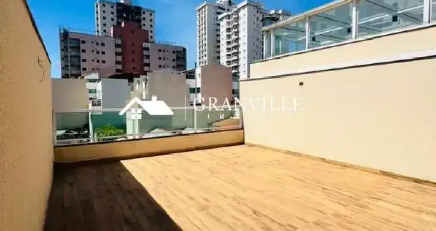 Cobertura para venda em santo andré, campestre, 2 dormitórios, 1 suíte, 3 banheiros, 1 vaga