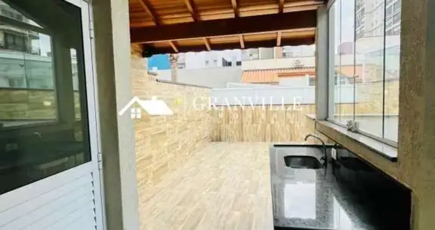 Cobertura para locação em santo andré, campestre, 2 dormitórios, 2 banheiros, 1 vaga