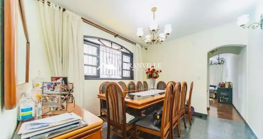 Casa térrea para venda em santo andré, parque erasmo assunção, 3 dormitórios, 2 banheiros, 2 vagas