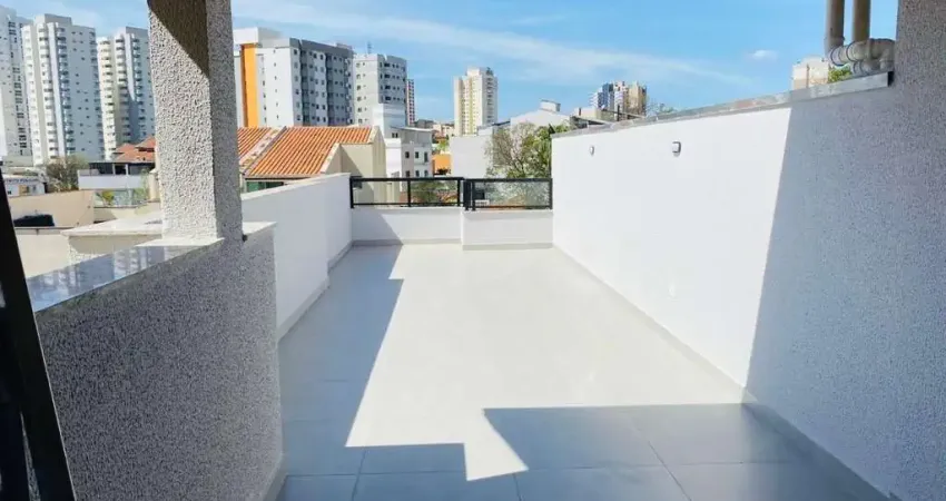 Cobertura para locação em santo andré, vila são pedro, 2 dormitórios, 1 suíte, 2 banheiros, 1 vaga