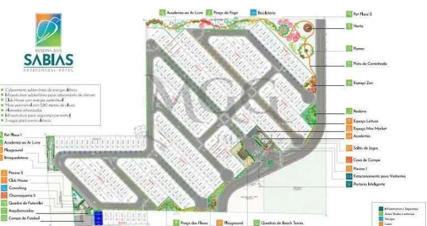 Terreno em condomínio fechado à venda na Avenida Alexandre Cazelleto, 12, Betel, Paulínia
