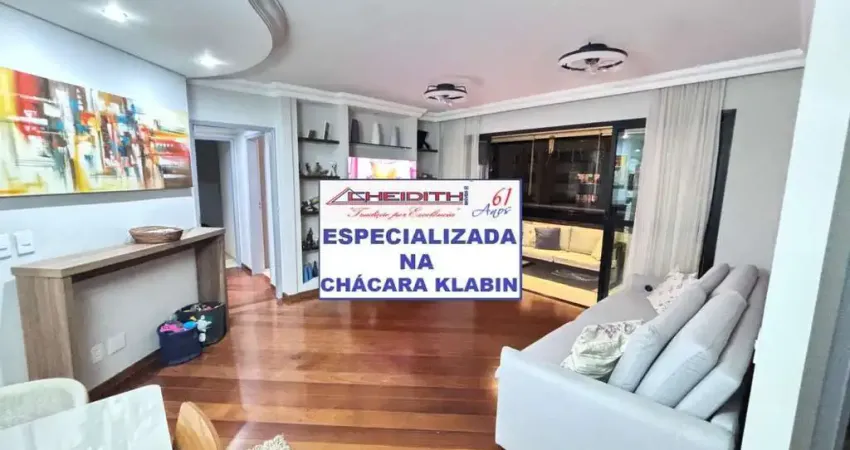 Apartamento para venda em são paulo, chácara klabin, 3 dormitórios, 1 suíte, 4 banheiros, 3 vagas