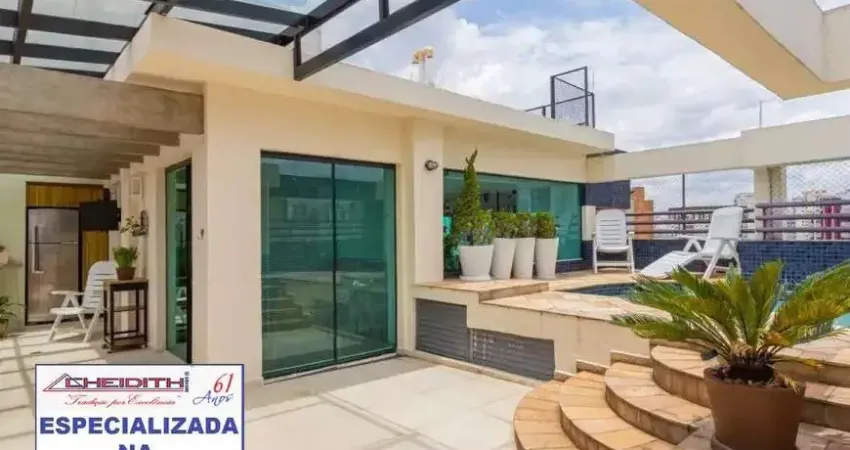 Cobertura para venda em são paulo, chácara klabin, 3 dormitórios, 1 suíte, 5 banheiros, 4 vagas