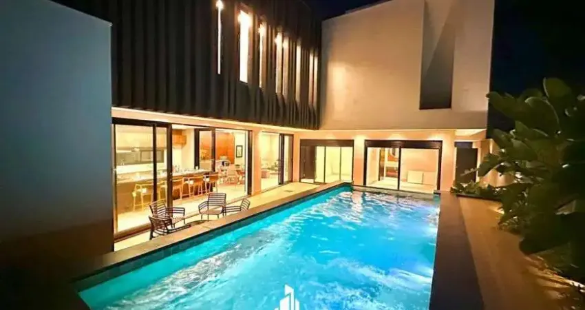 Sobrado no damha iii com 4 suítes sendo a master com closet e hidro - piscina privativa com prainha