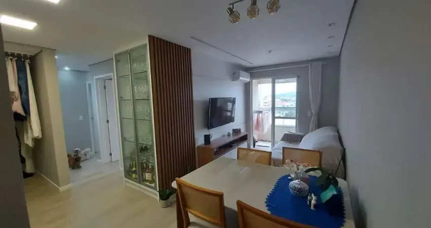 Residencial solar da ponte - apartamento 2 dormitórios mobiliado – andar alto – 1 vaga coberta