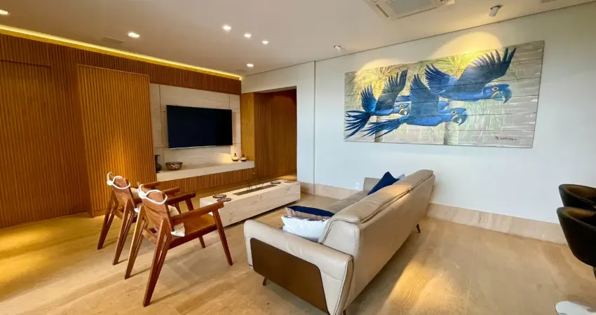 Sofisticação e exclusividade no coração do brooklin – 210m² porteira fechada, com pé-direito duplo, 4 suítes e 3 vagas!