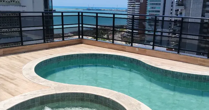 Apartamento 2 quartos a 100 metros do calçadão da av beira mar