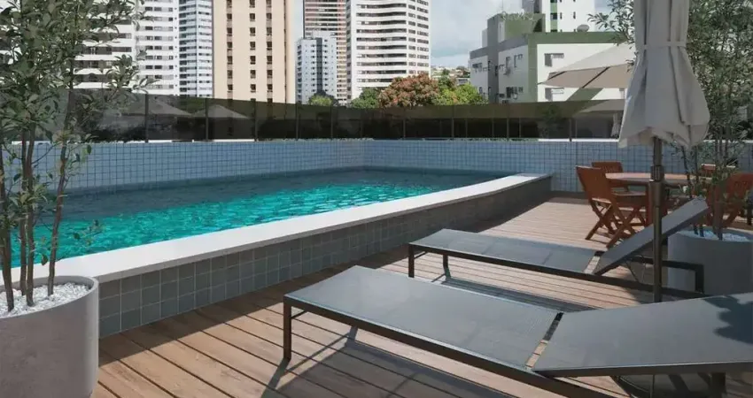 Apartamento em construção 1 ou 2 quartos em casa forte, recife