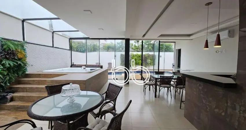 Casa com 3 dormitórios à venda, 293 m² por r$ 1.950.000,00 - condomínio mirante dos ipês - salto/sp